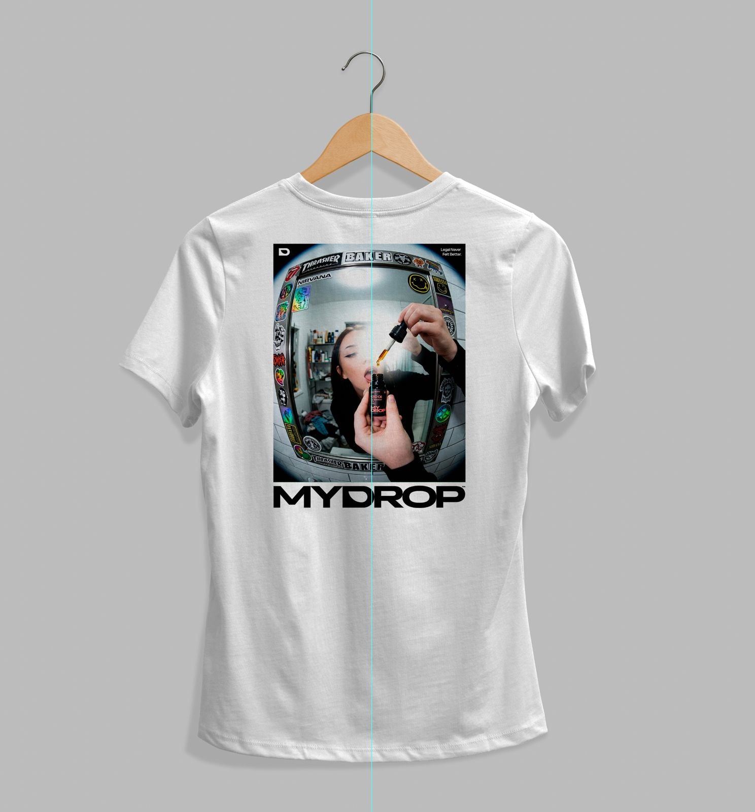Camiseta Blanca Espejo
